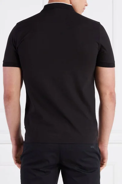 Polo tričko Paule | Slim Fit BOSS GREEN 	čierna	