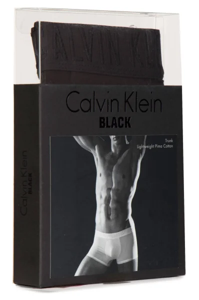 boxerky ck black Calvin Klein Underwear 	čierna	