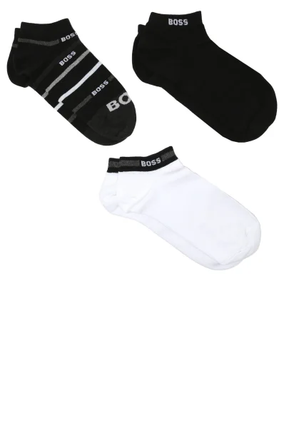 Ponožky 3-balenie 3P AS Mix CC BOSS BLACK 	čierna	