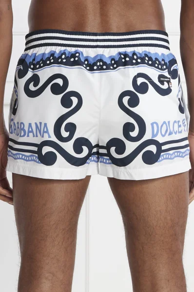 Šortky na plávanie | Longline Fit Dolce & Gabbana 	modrá	