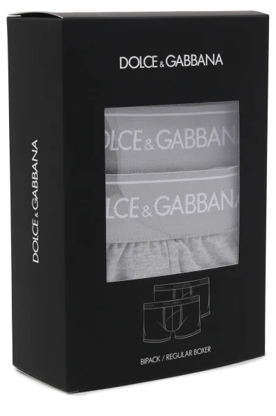 Boxerky 2-balenie Dolce & Gabbana 	šedá	
