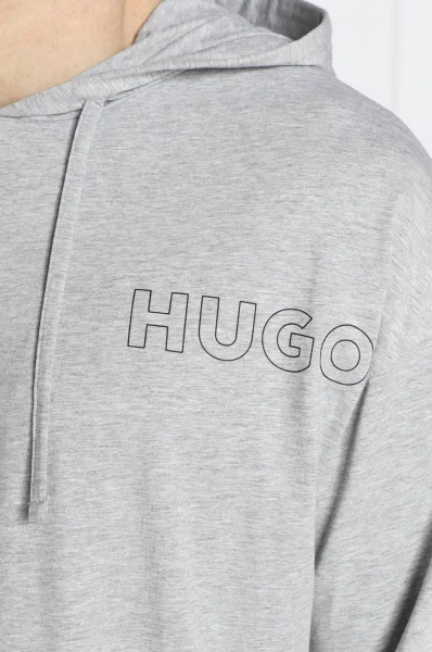 Longsleeve Unite LS- Hood | Regular Fit Hugo Bodywear 	sivá	