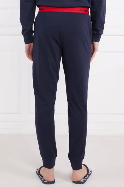 Pyžamové nohavice | Regular Fit Hugo Bodywear 	tmavomodrá	