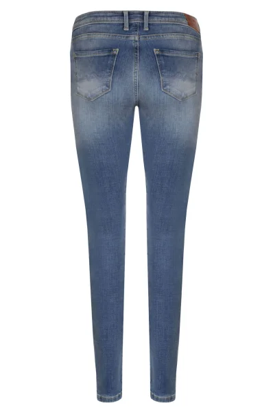 džínsy lola | slim fit Pepe Jeans London 	modrá	
