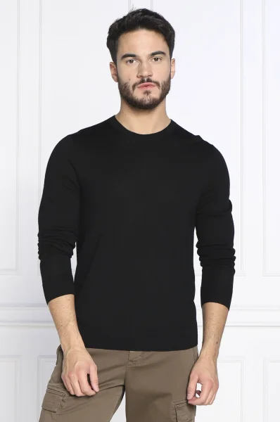 vlnený sveter | regular fit Michael Kors 	čierna	
