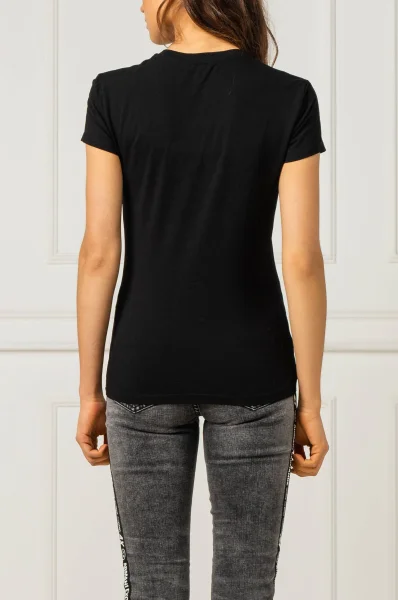 tričko Armani Exchange 	čierna	