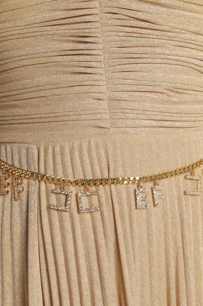 Šaty Elisabetta Franchi 	zlatá	