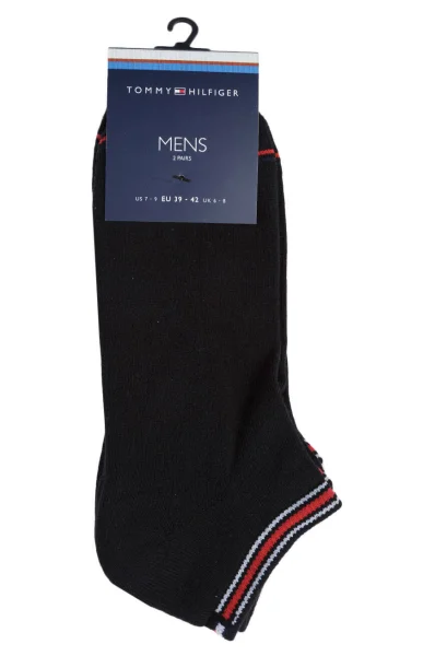 ponožky 2-pack iconic sports sneaker Tommy Hilfiger 	čierna	