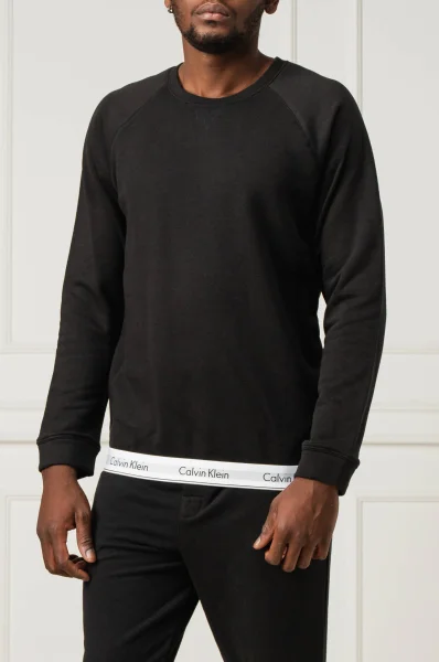 mikina | regular fit Calvin Klein Underwear 	čierna	