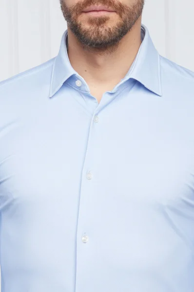 Košeľa Kenno | Slim Fit HUGO 	modrá	