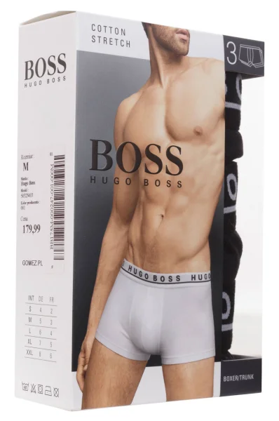 boxerky 3-pack Boss Bodywear 	čierna	