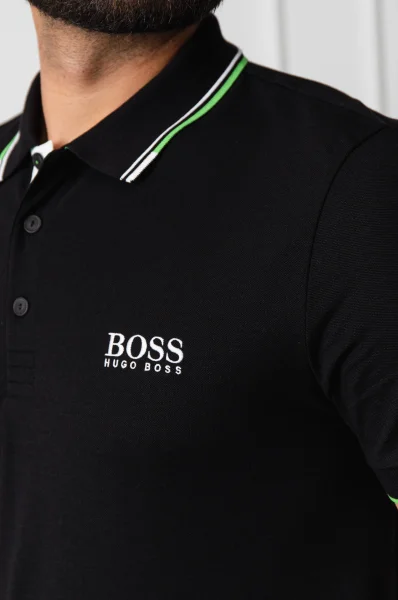 polo tričko paddy pro | regular fit BOSS GREEN 	čierna	