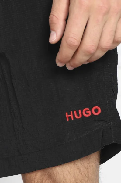 Šortky na plávanie FUJI | Regular Fit Hugo Bodywear 	čierna	