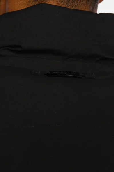 Páperová bunda | Regular Fit Emporio Armani 	čierna	