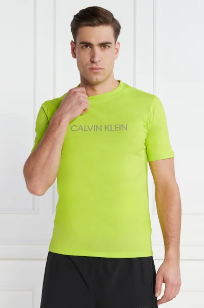 Tričko | Regular Fit Calvin Klein Performance 	limetková	