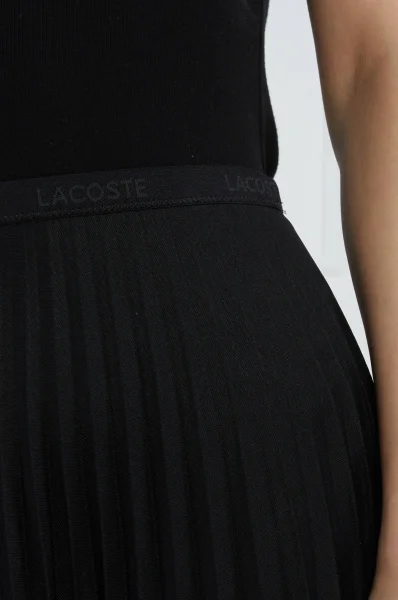 Sukňa Lacoste 	čierna	