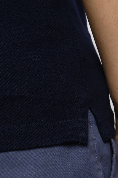 polo tričko | slim fit | pique Lacoste 	tmavomodrá	