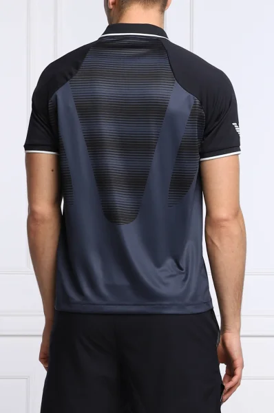 Polo tričko | Regular Fit EA7 	tmavomodrá	