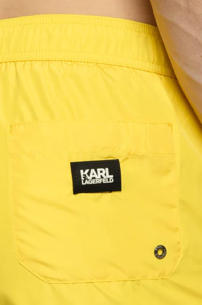 Šortky na plávanie | Regular Fit Karl Lagerfeld 	žltá	