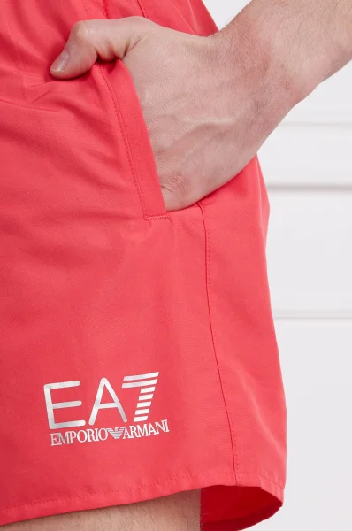 šortky plávanie | regular fit EA7 	ružová	