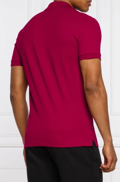 Polo tričko | Slim Fit | pique Lacoste 	gaštanová	