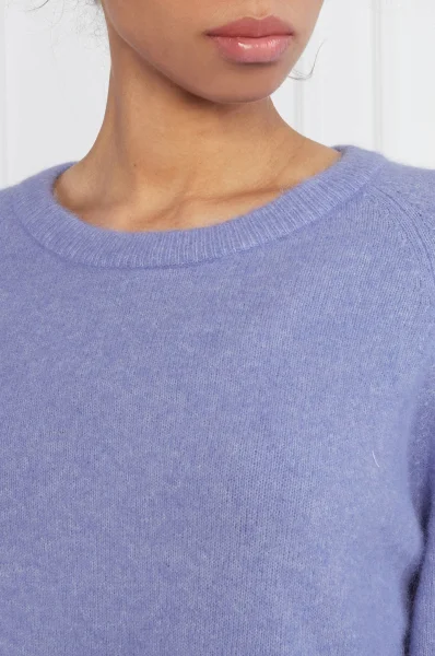 vlnený sveter | regular fit Samsøe Samsøe 	levanduľová	