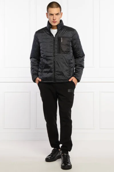 Obojstranná bunda | Regular Fit Calvin Klein 	čierna	