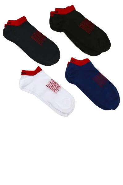 Ponožky 4-balenie 4P AS GIFT SET CC Hugo Bodywear 	čierna	