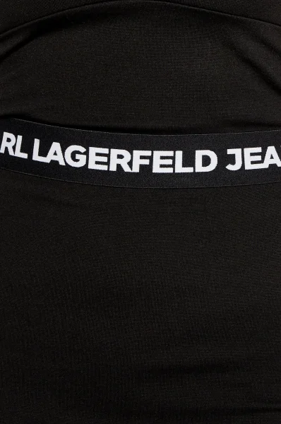 Sukňa Karl Lagerfeld Jeans 	čierna	