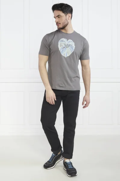 Tričko | Regular Fit Emporio Armani 	sivá	