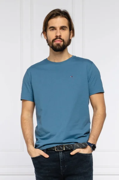 tričko tjm essential solid | regular fit Tommy Jeans 	grafitová	