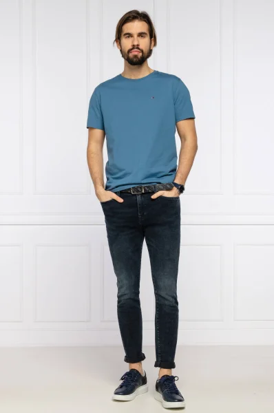 tričko tjm essential solid | regular fit Tommy Jeans 	grafitová	