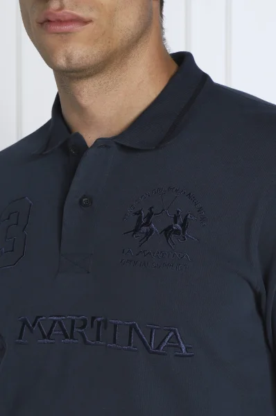 Polo tričko | Regular Fit La Martina 	morská	