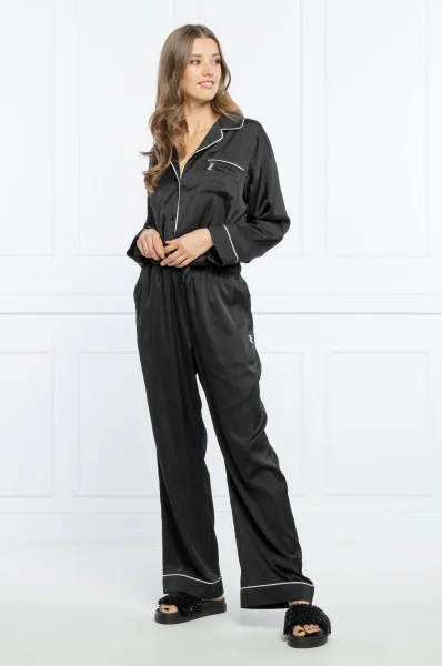 Pyžamové nohavice PAULA | Relaxed fit Juicy Couture 	čierna	
