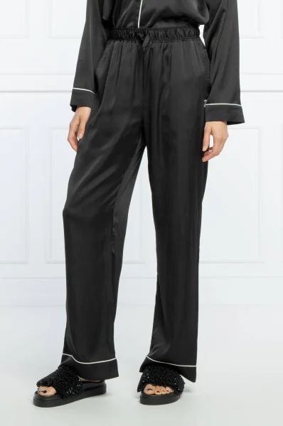 Pyžamové nohavice PAULA | Relaxed fit Juicy Couture 	čierna	