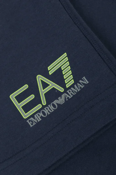 šortky EA7 	tmavomodrá	