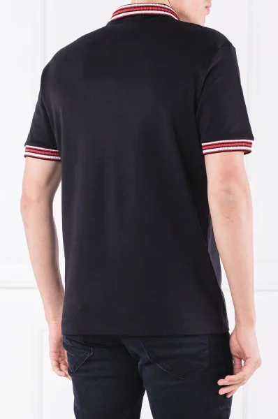 polo tričko dancroft | regular fit HUGO 	čierna	