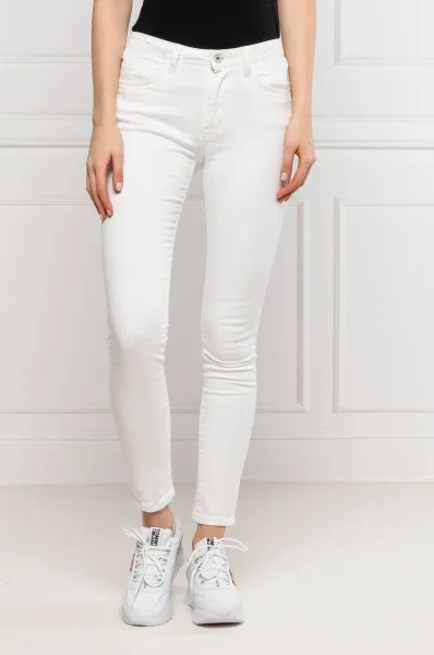 džínsy regent | skinny fit Pepe Jeans London 	biela	