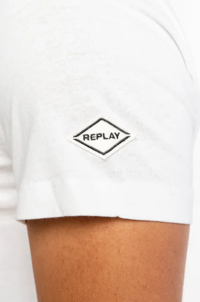 Tričko | Regular Fit Replay 	biela	