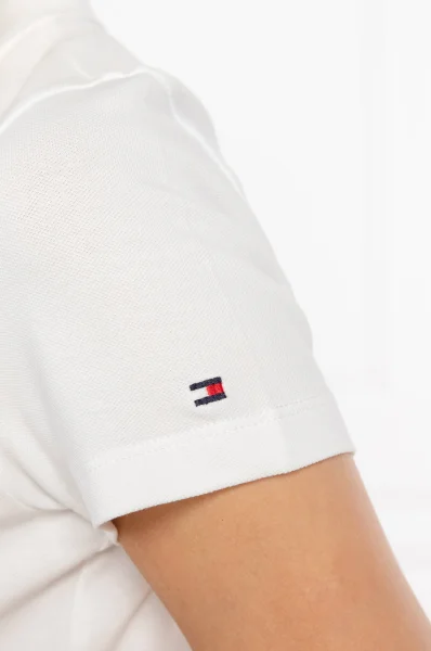 Polo tričko MOTION FLAG | Slim Fit Tommy Hilfiger 	biela	