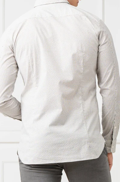 košeľa magneton 1 | slim fit BOSS ORANGE 	biela	