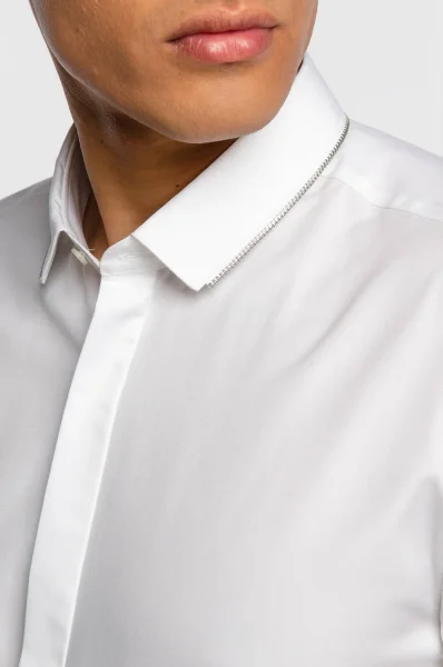 košeľa evidio | extra slim fit HUGO 	biela	