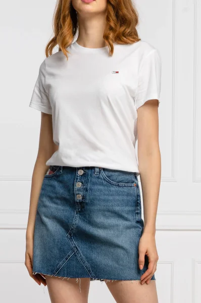 tričko tommy classics | regular fit Tommy Jeans 	biela	