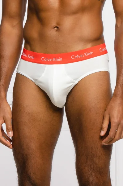 Slipy 3-balenie Calvin Klein Underwear 	biela	