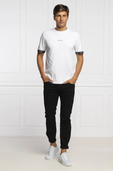 tričko | regular fit Calvin Klein 	biela	
