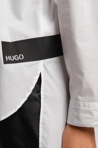 košeľa eartha | regular fit HUGO 	biela	