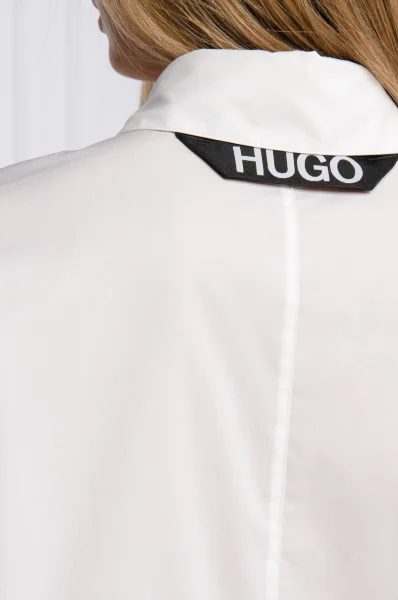 košeľa eartha | regular fit HUGO 	biela	