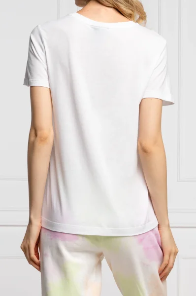 tričko ombre logo | regular fit DKNY 	biela	