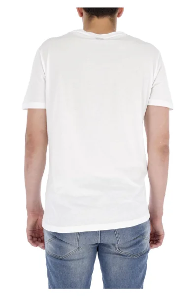 tričko topwork 3 | regular fit BOSS ORANGE 	biela	