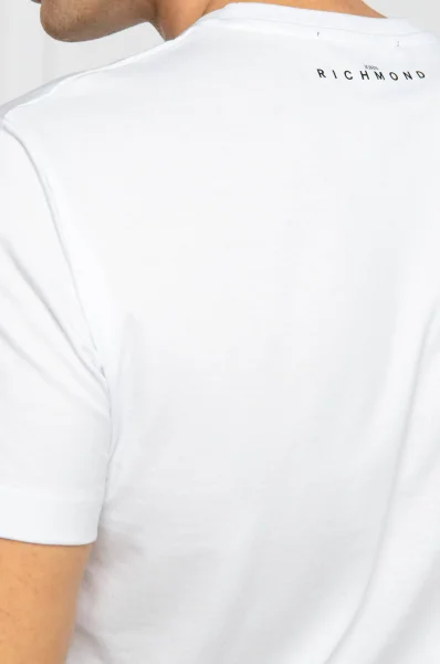 tričko giarolo | regular fit John Richmond 	biela	
